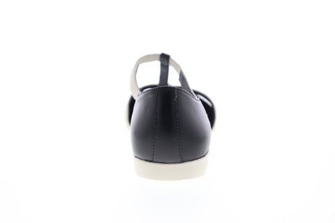 Camper Casi Tiptap K200448-001 Womens Black Leather Slip On Casual Flats Shoes