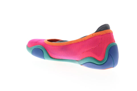 Camper Noshu K200455-001 Womens Pink Mesh Slip On Casual Flats Shoes