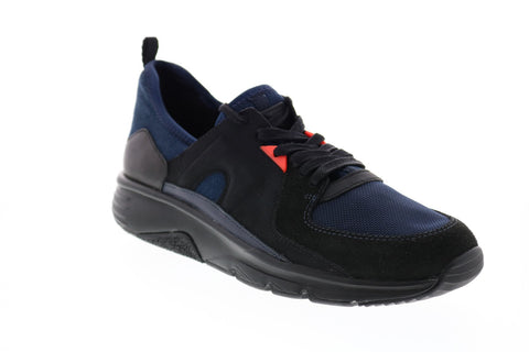 Camper Drift K200459-010 Womens Black Leather Canvas Euro Sneakers Shoes