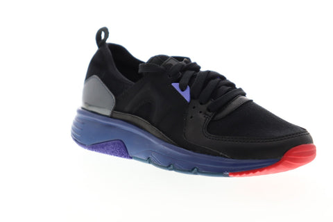 Camper Drift K200500-004 Womens Black Suede Lace Up Low Top Sneakers Shoes