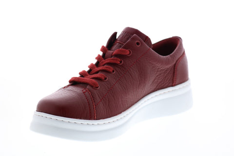 Camper Runner Up K200508-010 Womens Red Leather Euro Sneakers Shoes