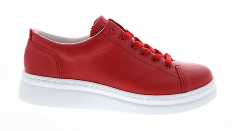 Camper Runner Up K200508-039 Womens Red Leather Euro Sneakers Shoes