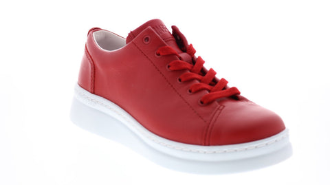 Camper Runner Up K200508-039 Womens Red Leather Euro Sneakers Shoes