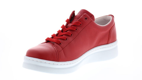 Camper Runner Up K200508-039 Womens Red Leather Euro Sneakers Shoes