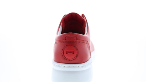 Camper Runner Up K200508-039 Womens Red Leather Euro Sneakers Shoes
