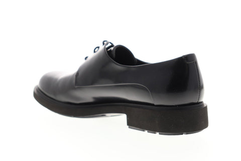Camper Neuman K200510-001 Womens Black Leather Casual Lace Up Oxfords Shoes