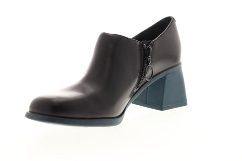 Camper Karolina K200544-002 Womens Black Leather Casual Dress Boots Shoes