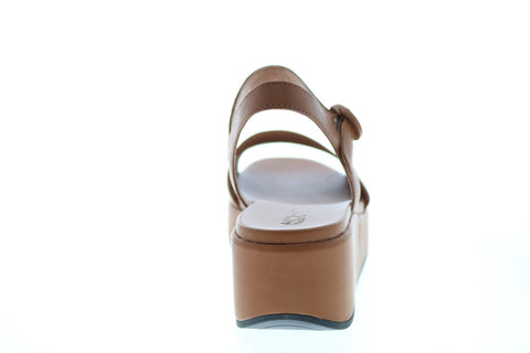 Camper Misia K200564-009 Womens Brown Leather Strap Slingback Sandals Shoes