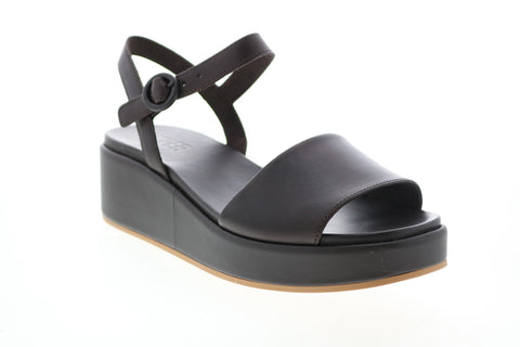 Camper Misia K200564-021 Womens Brown Leather Strap Slingback Sandals Shoes