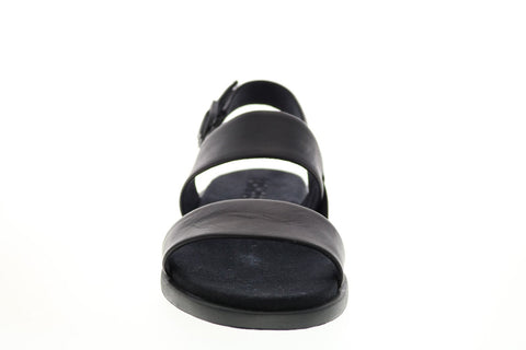 Camper Edy K200573-002 Womens Black Leather Strap Slingback Sandals Shoes