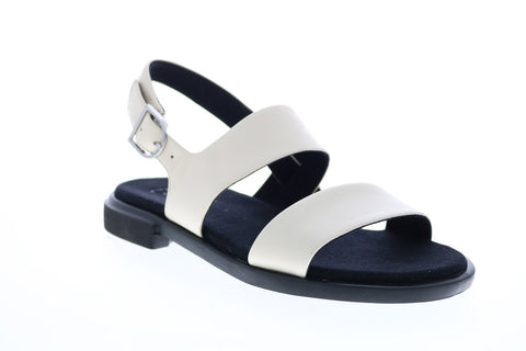 Camper Edy K200573-008 Womens Beige Beige Leather Slingback Sandals Shoes