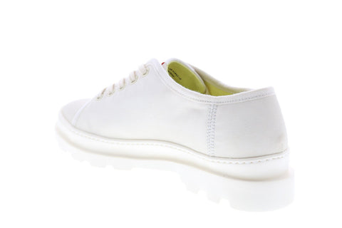 Camper Brutus K200576-011 Womens White Canvas Euro Sneakers Shoes
