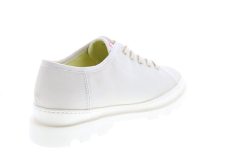 Camper Brutus K200576-011 Womens White Canvas Euro Sneakers Shoes