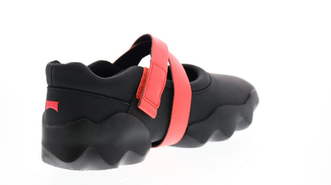 Camper Dub K200580-009 Womens Black Leather Slip On Euro Sneakers Shoes
