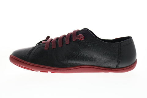 Camper Peu Cami K200586-006 Womens Black Canvas Lace Up Euro Sneakers Shoes