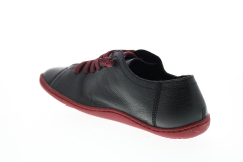 Camper Peu Cami K200586-006 Womens Black Canvas Lace Up Euro Sneakers Shoes