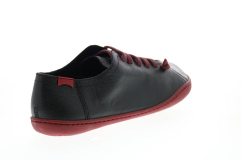 Camper Peu Cami K200586-006 Womens Black Canvas Lace Up Euro Sneakers Shoes