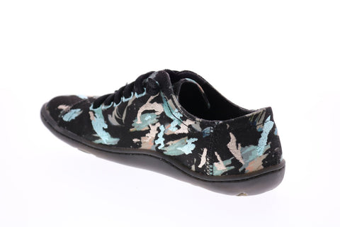 Camper TWS K200587-002 Womens Black Canvas Lace Up Euro Sneakers Shoes
