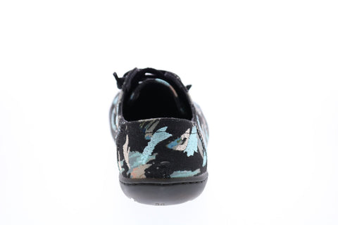 Camper TWS K200587-002 Womens Black Canvas Lace Up Euro Sneakers Shoes