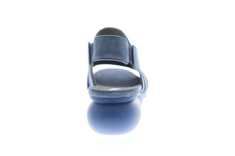 Camper Balloon K200611-002 Womens Blue Suede Strap Casual Slippers Shoes