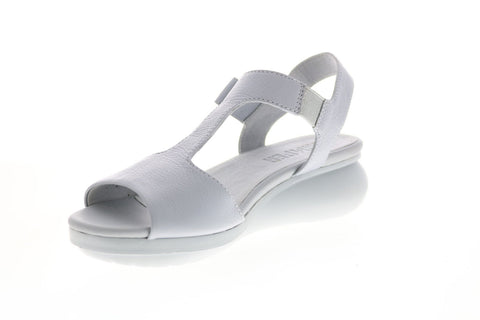 Camper Balloon K200612-011 Womens Gray Leather Strap Slingback Sandals Shoes