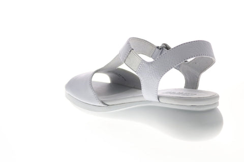 Camper Balloon K200612-011 Womens Gray Leather Strap Slingback Sandals Shoes