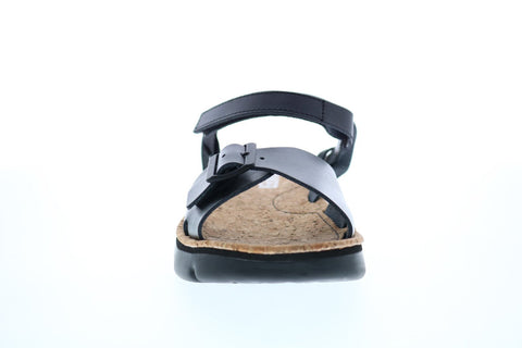 Camper Oruga Sandal K200631-003 Womens Black Leather Slingback Sandals Shoes