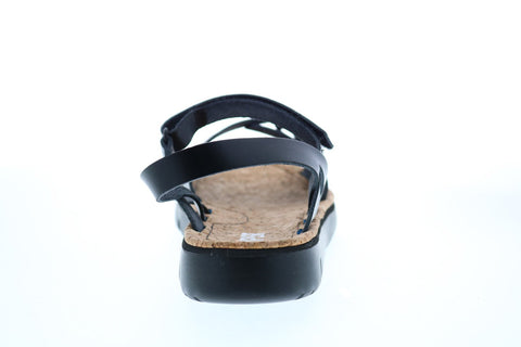 Camper Oruga Sandal K200631-003 Womens Black Leather Slingback Sandals Shoes