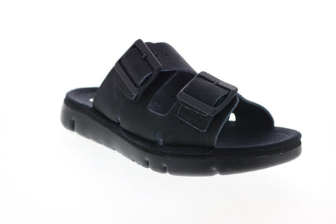 Camper Oruga Sandal K200633-007 Womens Black Leather Strap Sandals Shoes