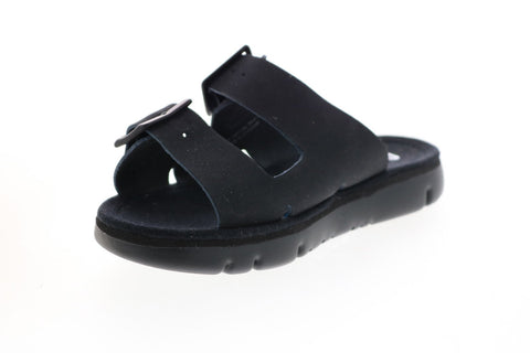 Camper Oruga Sandal K200633-007 Womens Black Leather Strap Sandals Shoes