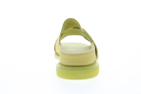 Camper Eda K200637-004 Womens Yellow Leather Strap Flip-Flops Sandals Shoes