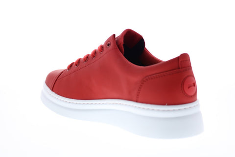 Camper Runner Up K200645-018 Womens Red Leather Euro Sneakers Shoes