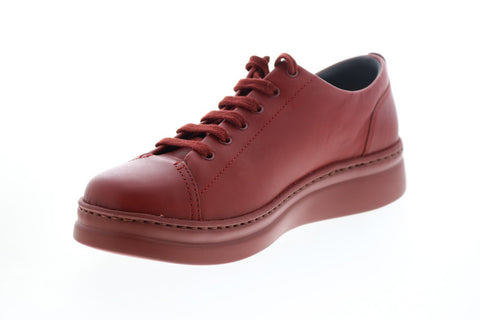 Camper Runner Up K200645-023 Womens Brown Leather Lace Up Euro Sneakers Shoes