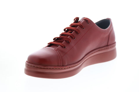 Camper Runner Up K200645-031 Womens Brown Leather Lace Up Euro Sneakers Shoes