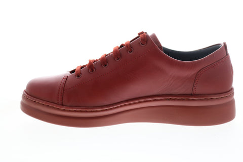 Camper Runner Up K200645-031 Womens Brown Leather Lace Up Euro Sneakers Shoes