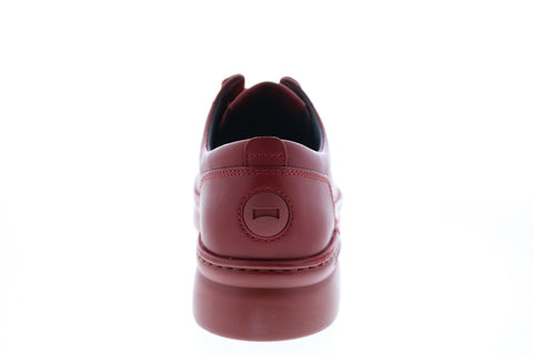 Camper Runner Up K200645-031 Womens Brown Leather Lace Up Euro Sneakers Shoes