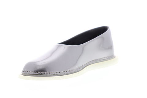 Camper Nixie K200671-003 Womens Silver Synthetic Slip On Casual Flats Shoes