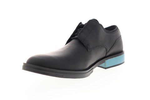 Camper Helix K200677-007 Womens Black Leather Lace Up Low Top Sneakers Shoes