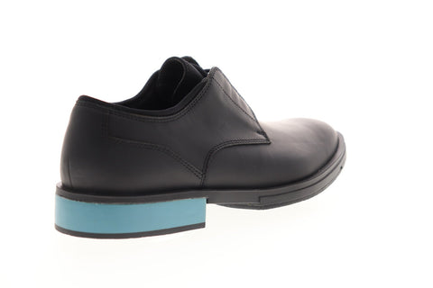 Camper Helix K200677-007 Womens Black Leather Lace Up Low Top Sneakers Shoes