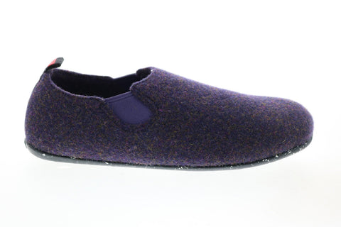Camper Wabi K200684-004 Womens Purple Canvas Slip On Clogs Slippers Shoes
