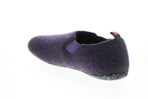 Camper Wabi K200684-004 Womens Purple Canvas Slip On Clogs Slippers Shoes