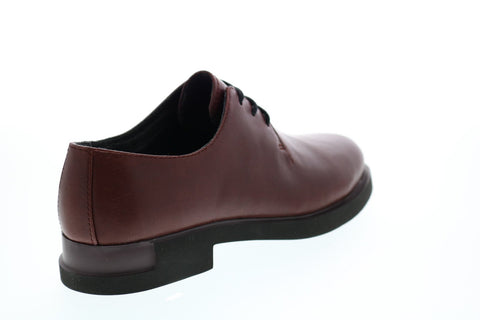 Camper Iman K200685-004 Womens Brown Leather Lace Up Flats Oxford Shoes