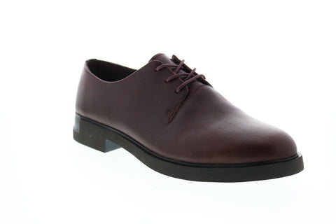 Camper Iman K200685-013 Womens Brown Leather Lace Up Flats Oxford Shoes