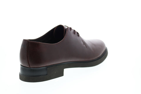 Camper Iman K200685-013 Womens Brown Leather Lace Up Flats Oxford Shoes