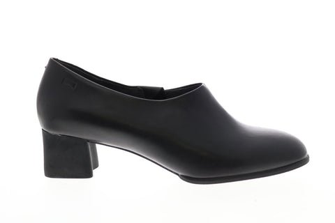 Camper Katie K200720-006 Womens Black Leather Slip On Ankle & Booties Boots