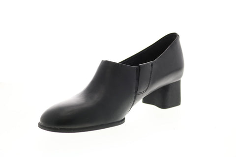 Camper Katie K200720-006 Womens Black Leather Slip On Ankle & Booties Boots