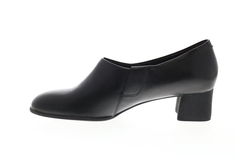 Camper Katie K200720-006 Womens Black Leather Slip On Ankle & Booties Boots