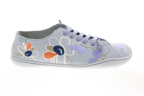 Camper Tws K200733-004 Womens Gray Leather Lace Up Euro Sneakers Shoes