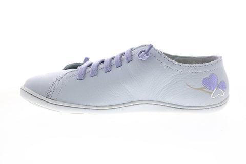 Camper Tws K200733-004 Womens Gray Leather Lace Up Euro Sneakers Shoes