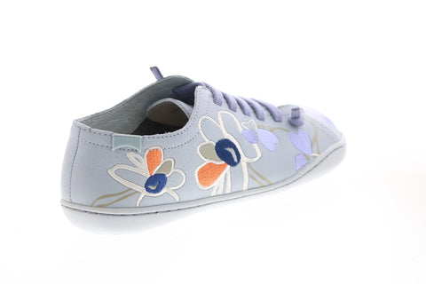 Camper Tws K200733-004 Womens Gray Leather Lace Up Euro Sneakers Shoes